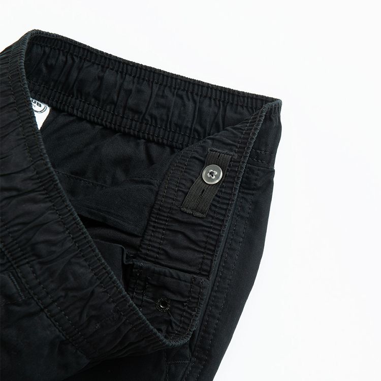 Black chinos with elstic waist