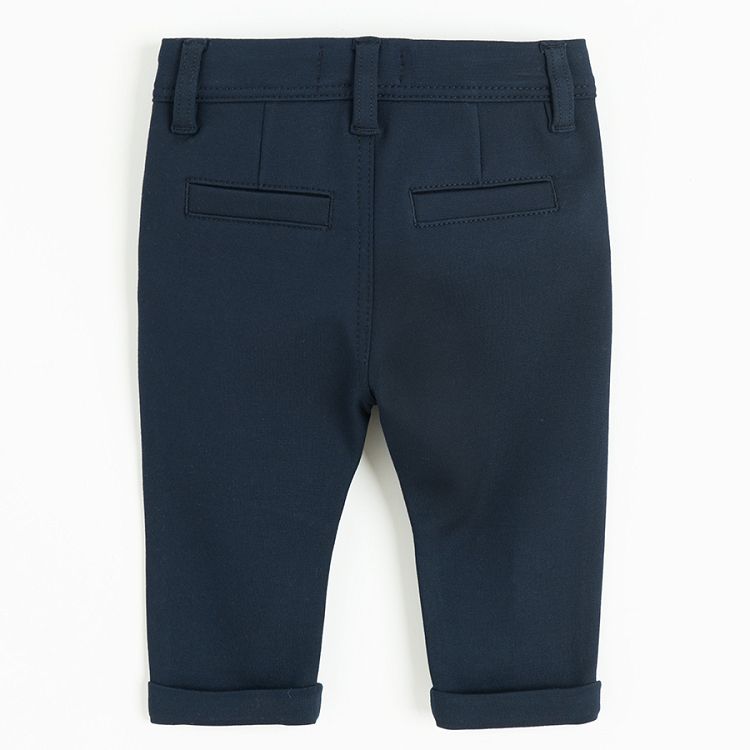 Blue formal pants