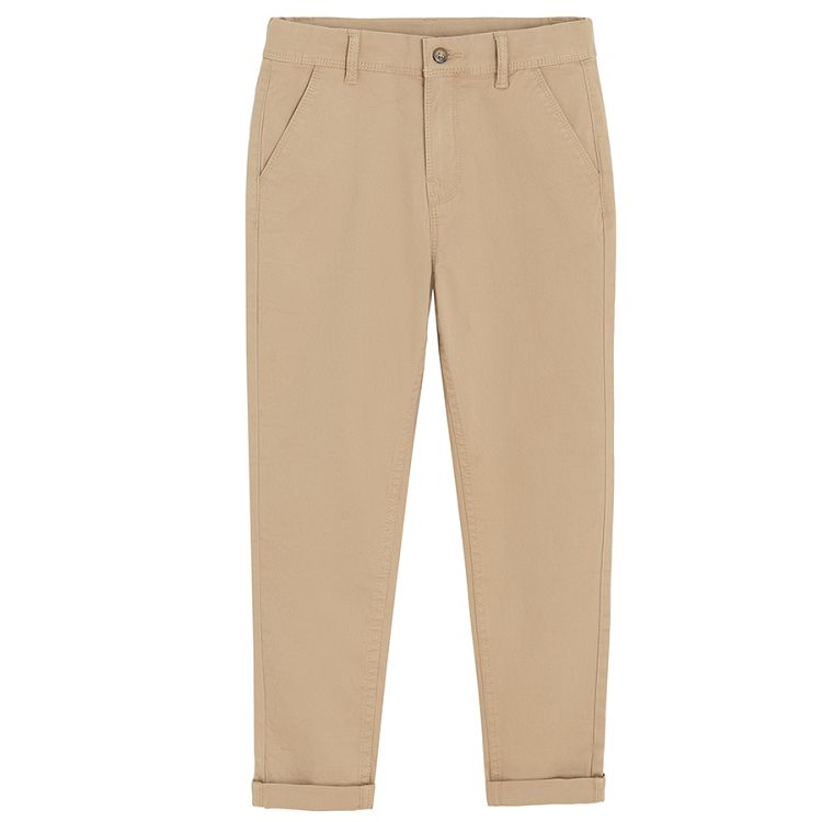 Brown classic trousers