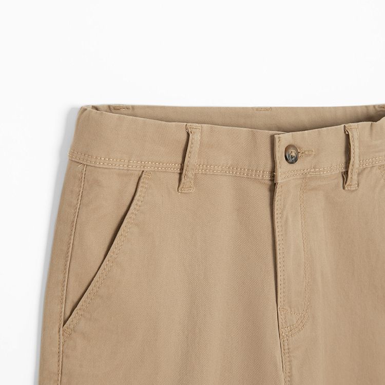 Brown classic trousers