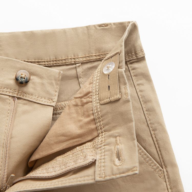 Beige classic trousers