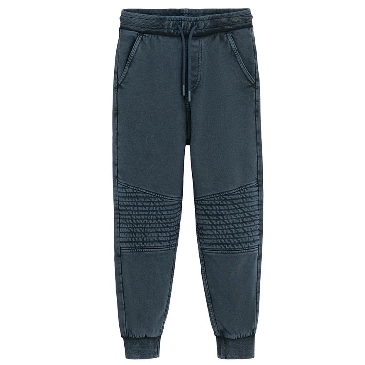 Dark blue jogging pants