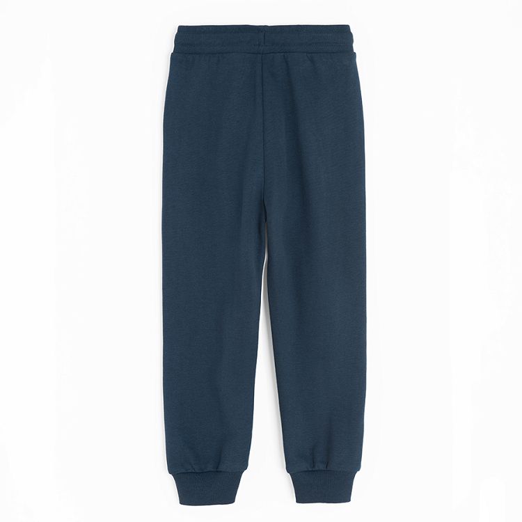 Black and blue jogging pants- 2 pack