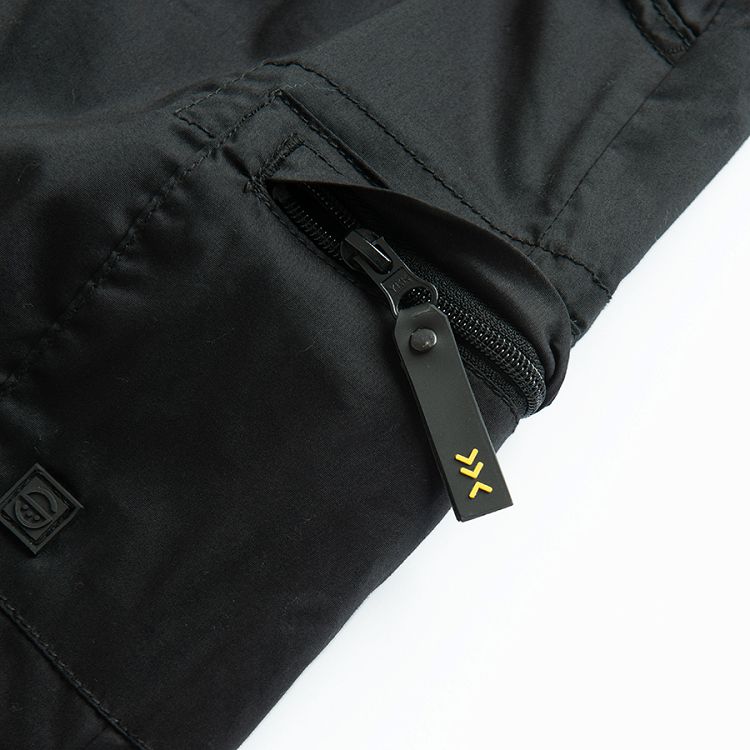 Black cargo pants