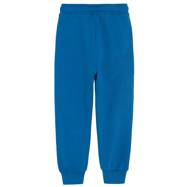 Blue and grey jogging pants-2 pack