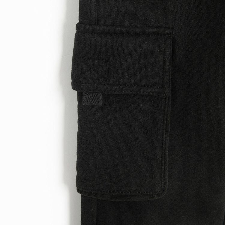 Dark grey cargo jogging pants