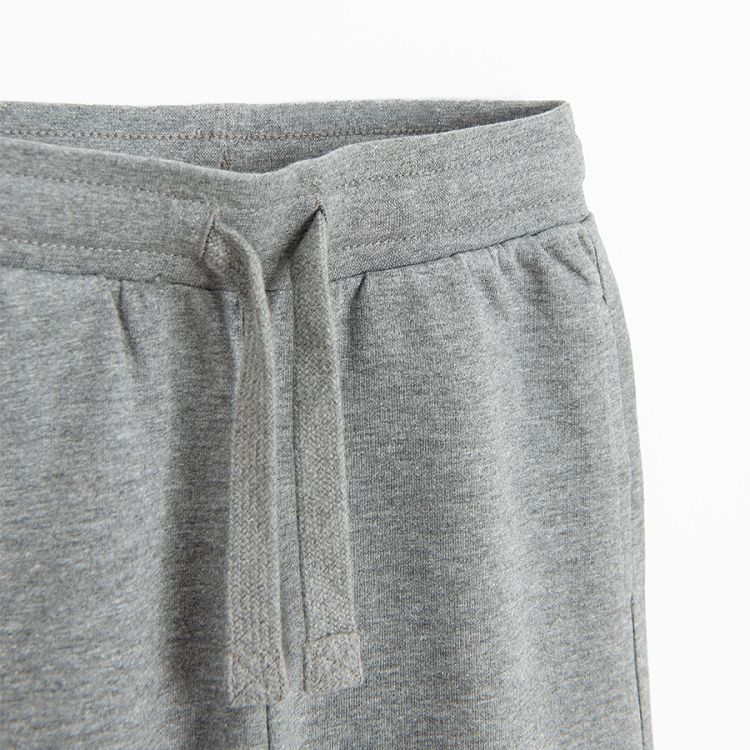 Grey jogging pants