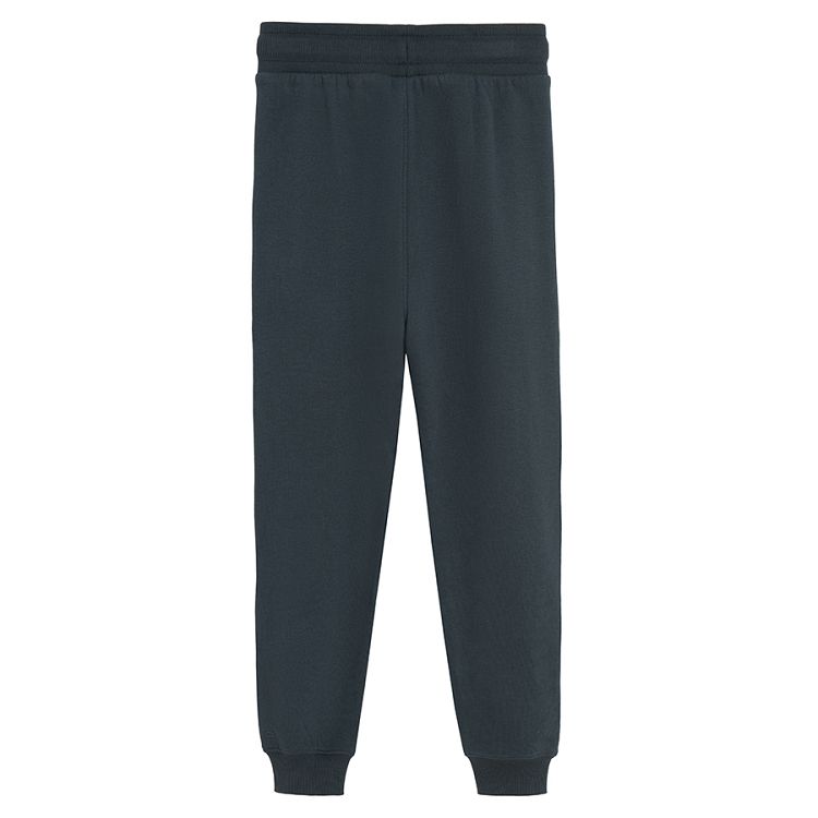 Blue jogging pants