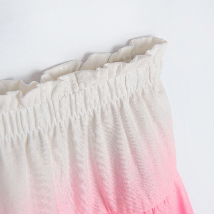 Pink ombre skirt