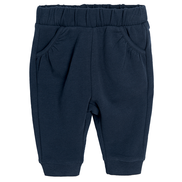 Navy blue jogging pants