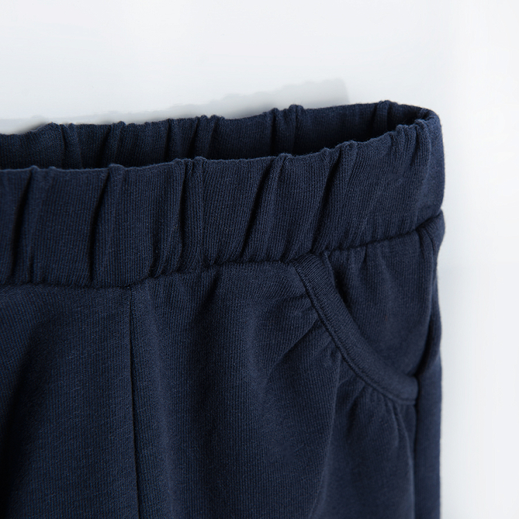 Navy blue jogging pants