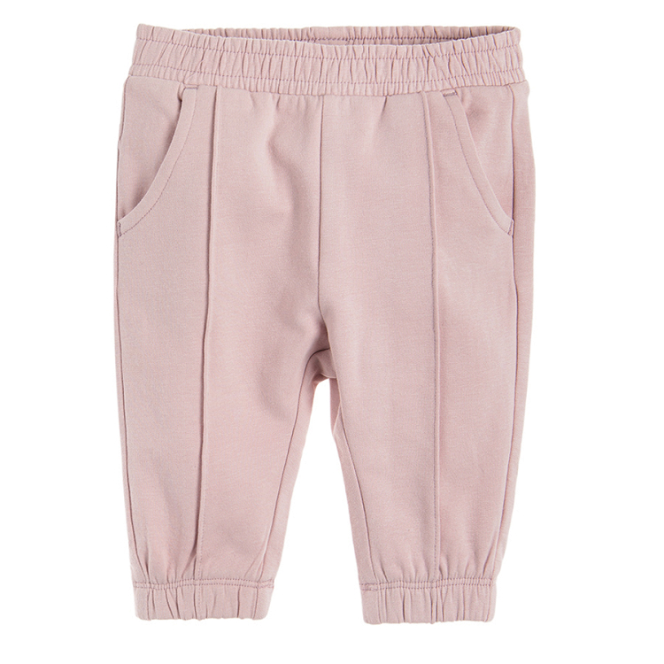 Pink and white sweatpants- 2 pack