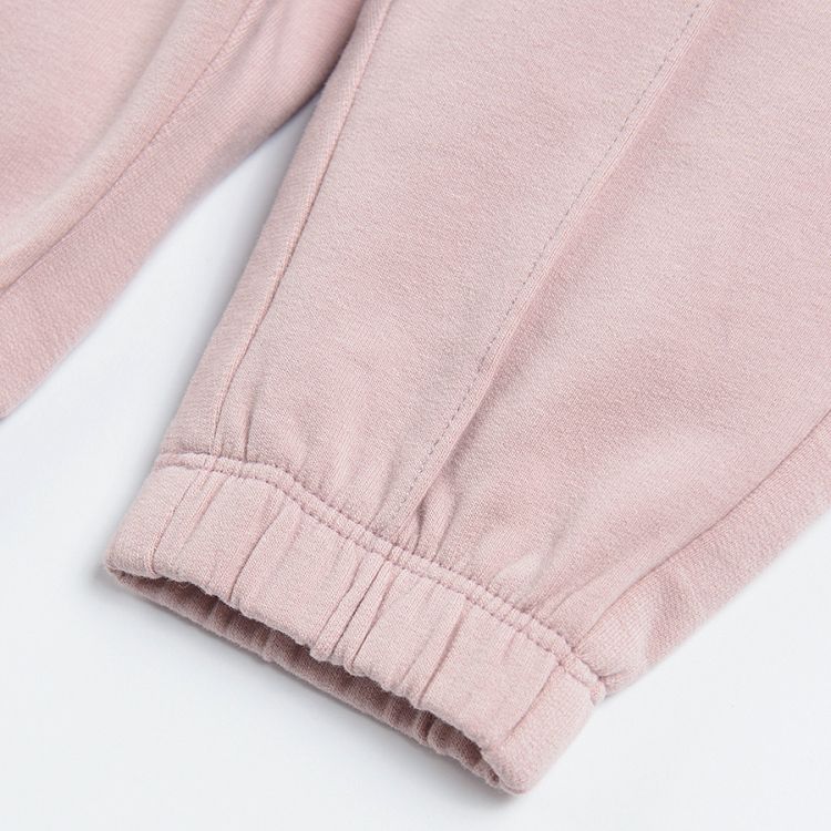 Pink and white sweatpants- 2 pack