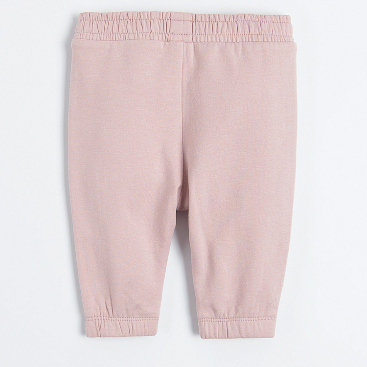 Pink and white sweatpants- 2 pack