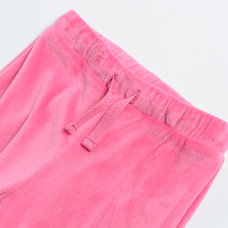 Pink jogging pants