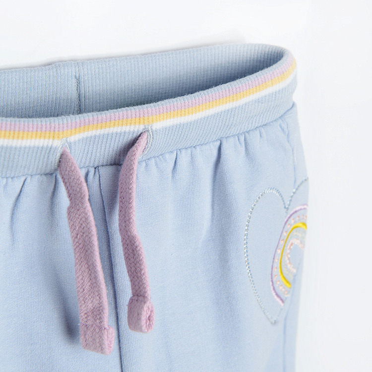 Light blue jogging pants