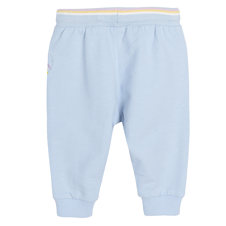 Light blue jogging pants