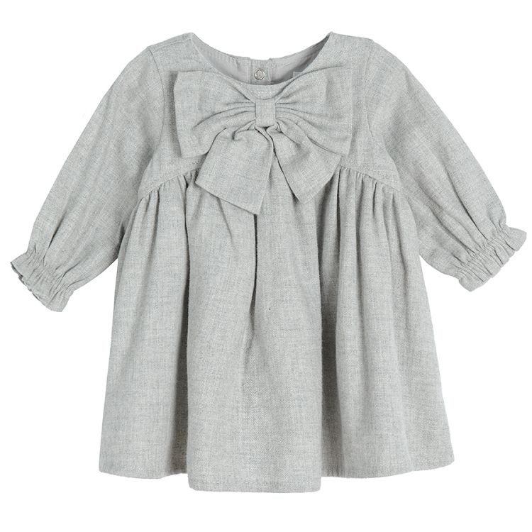 Clothing set grey dress and tights