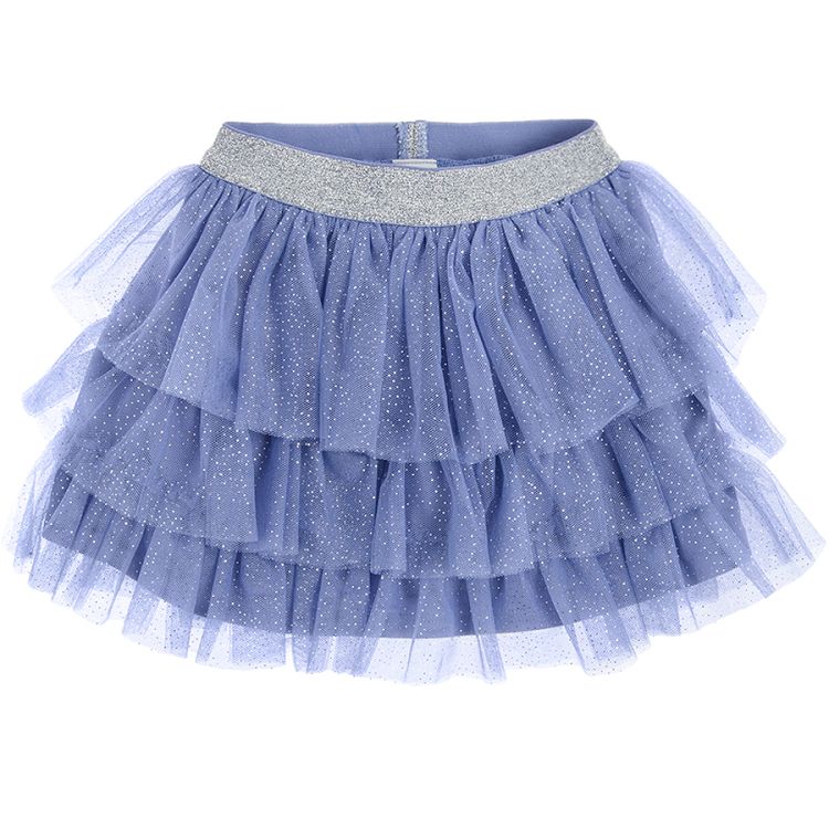 Violet ruffle skirt