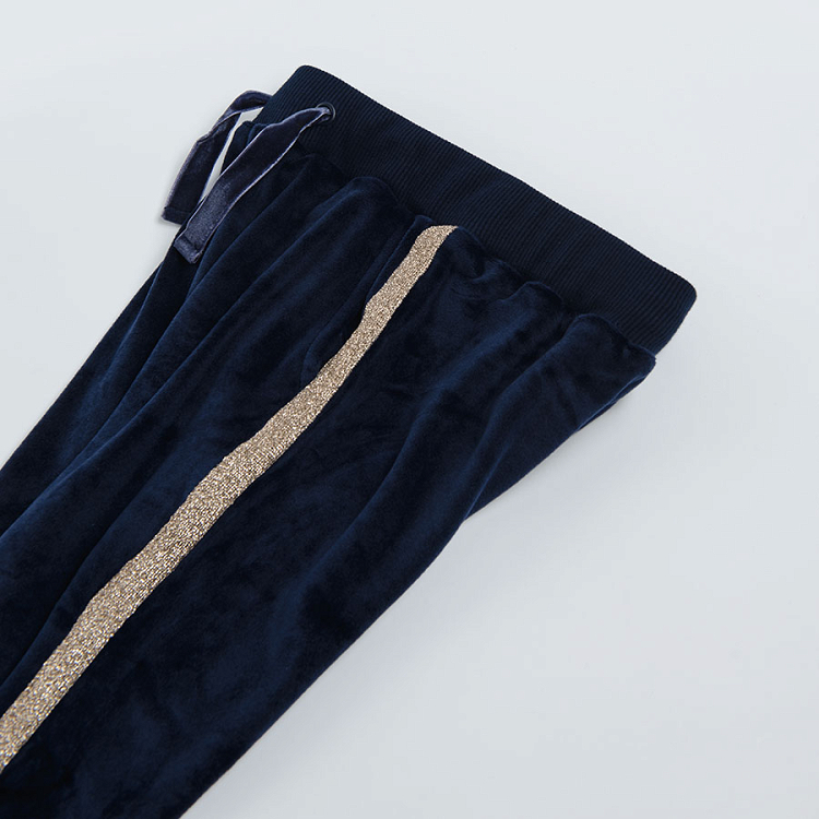 Navy blue jogging pants