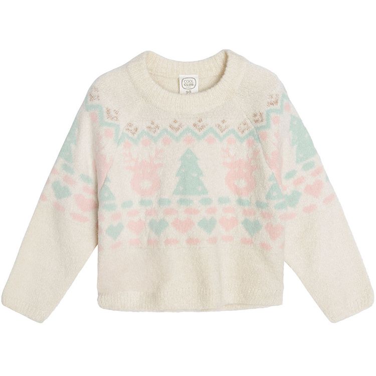 Beige Chrsitmas sweatshirt