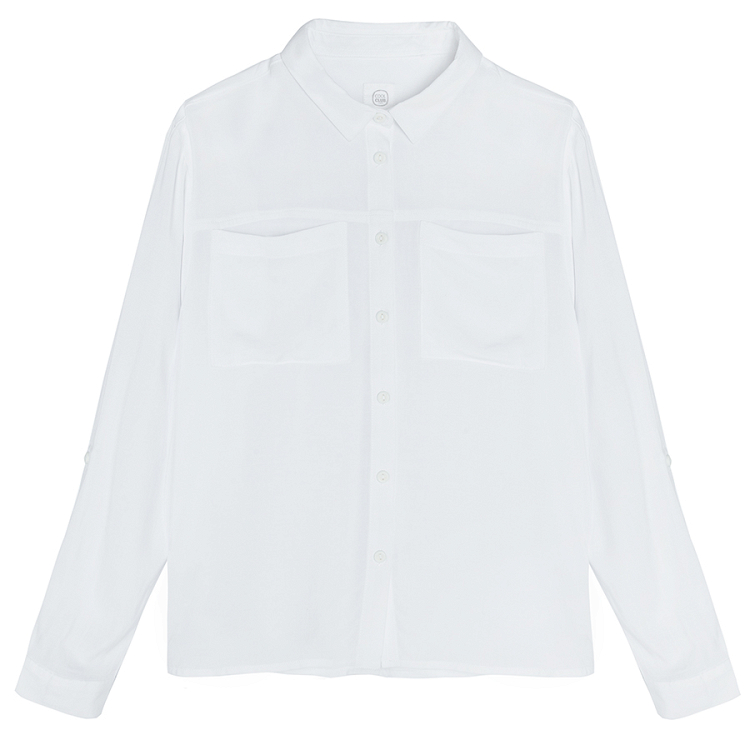 White button down shirt