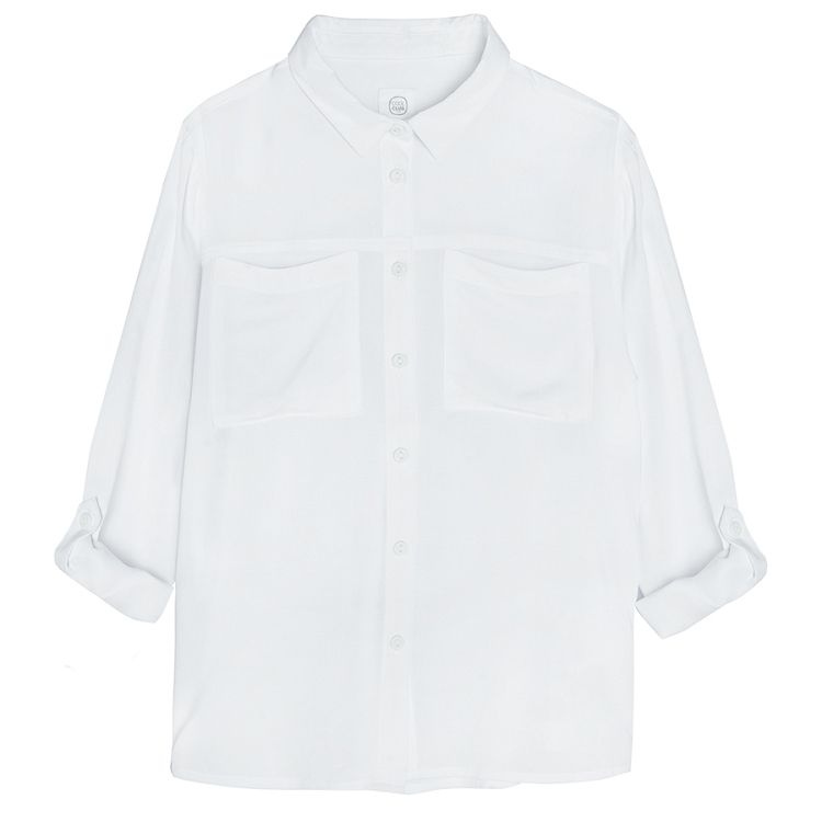 White button down shirt