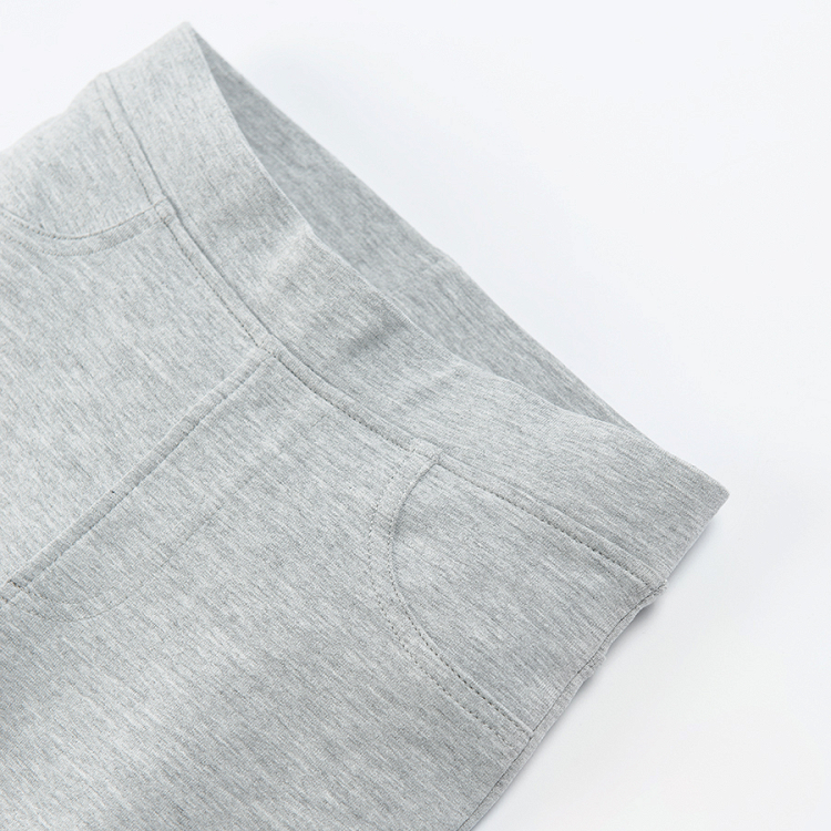 Grey melange jeggings