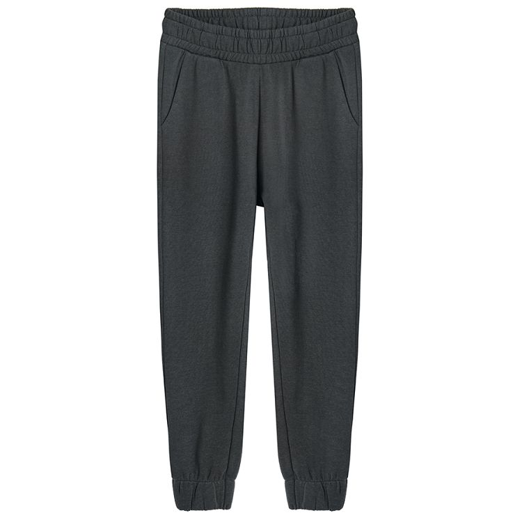 Grey jogging set sweater and joggers