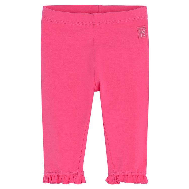 Fluo pink leggings