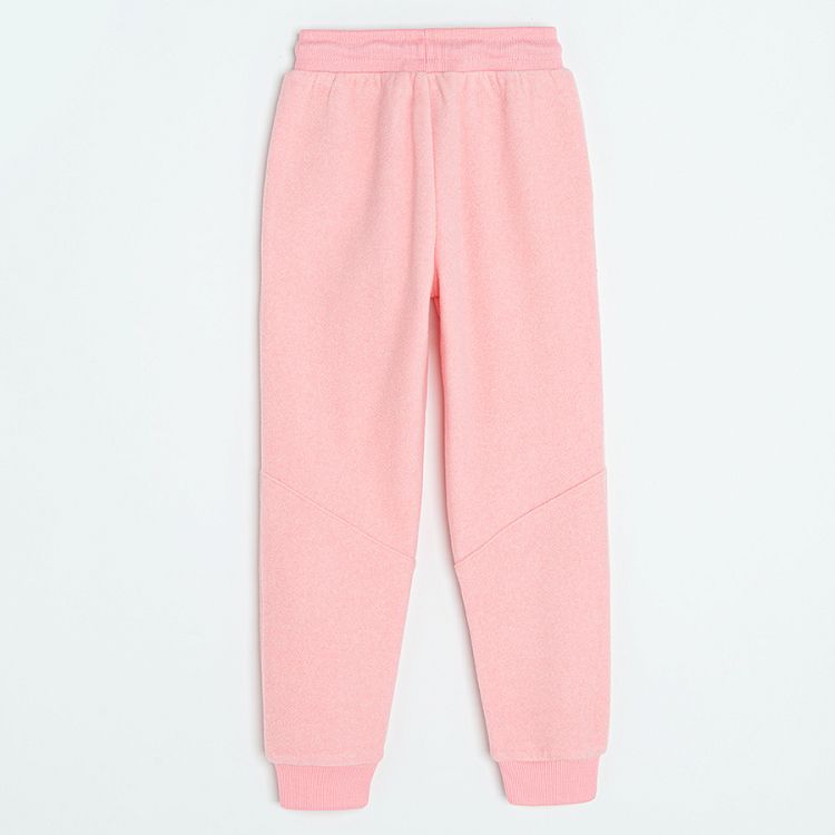 Pink jogging pants