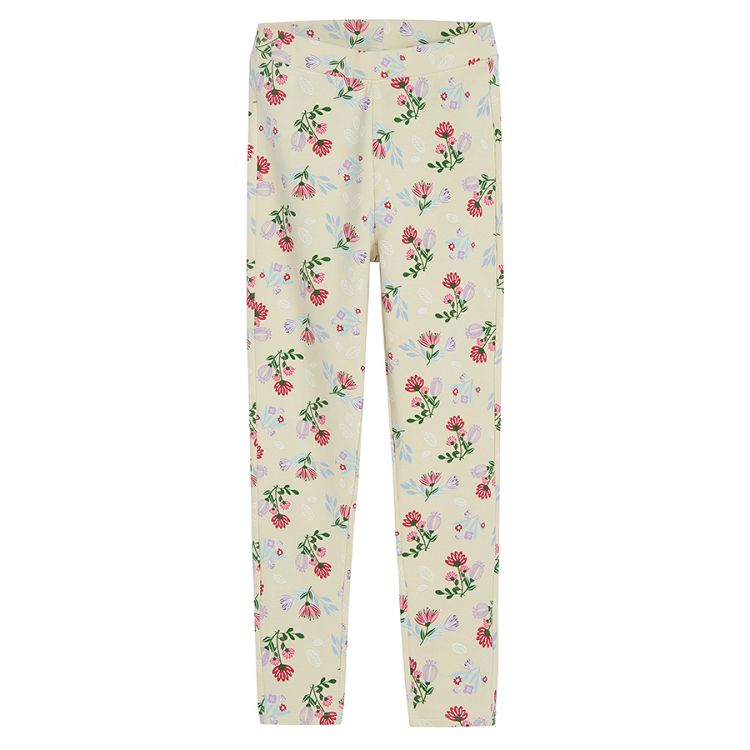 Floral jeggings