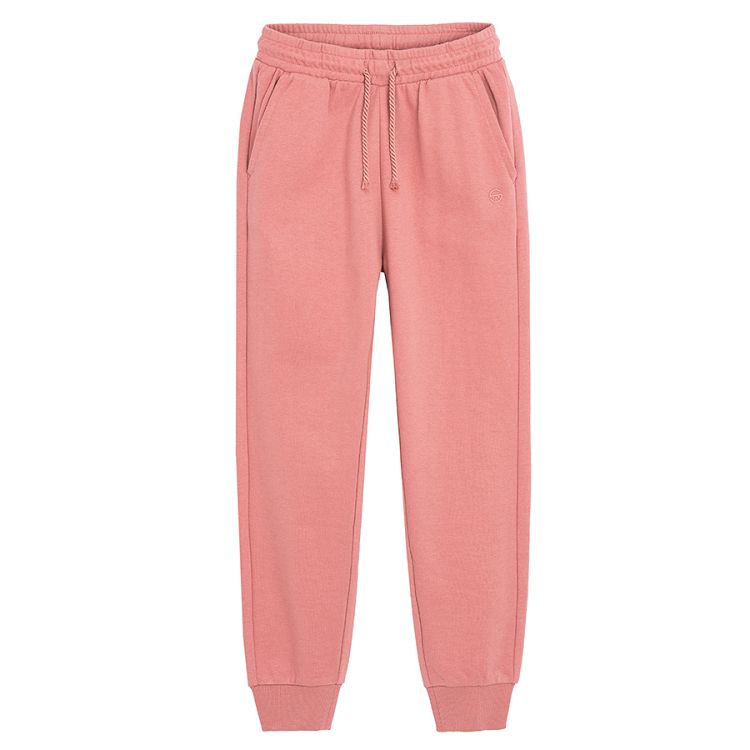 Light pink jogging pants