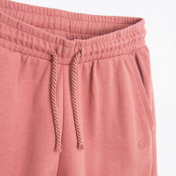 Light pink jogging pants