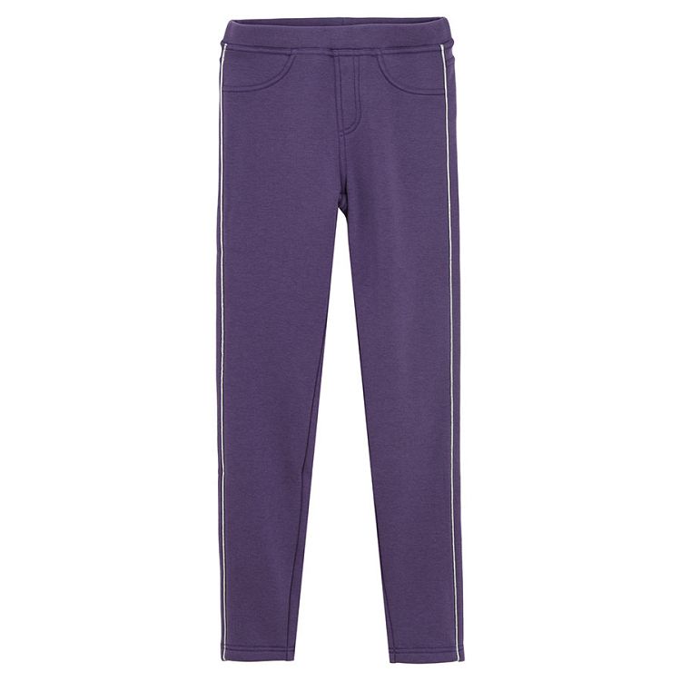 Purple jeggings