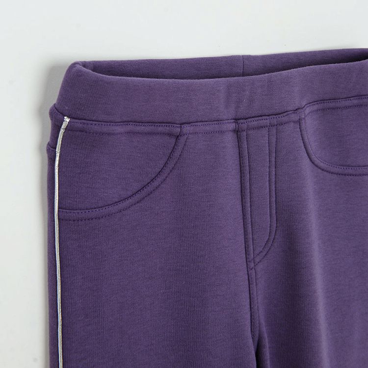 Purple jeggings