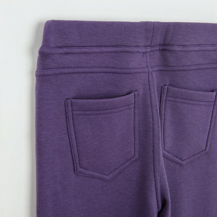 Purple jeggings