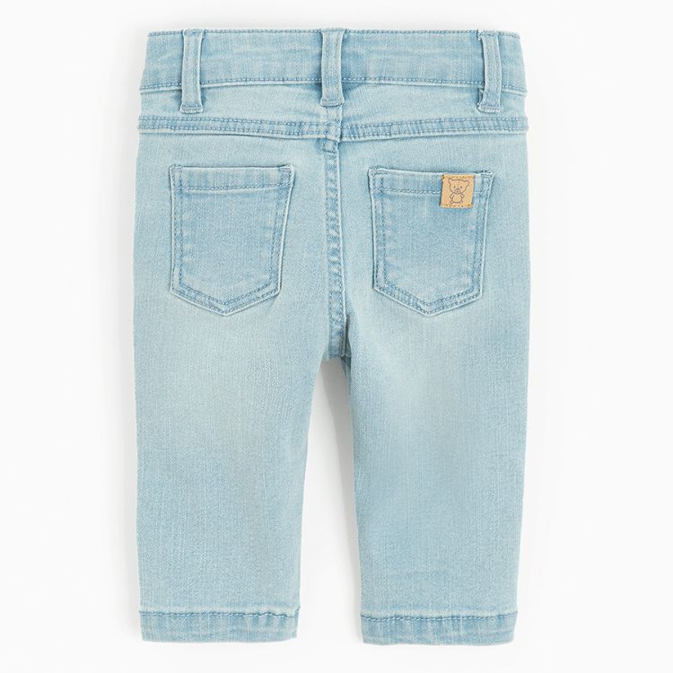 Light denim pants