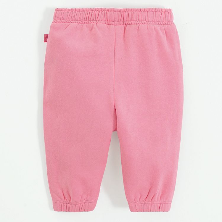 White and pink sweatpants- 2 pack