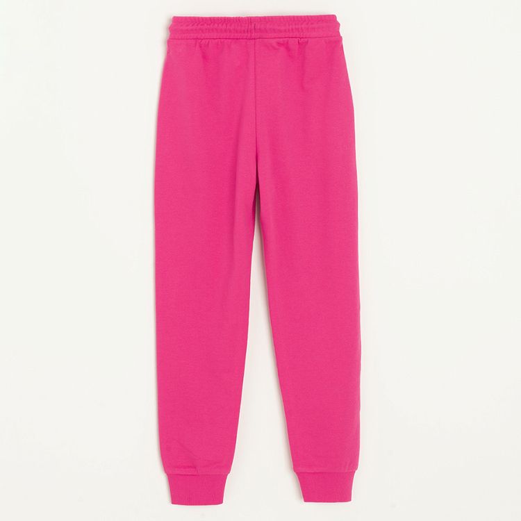 Fucshia sweatspants