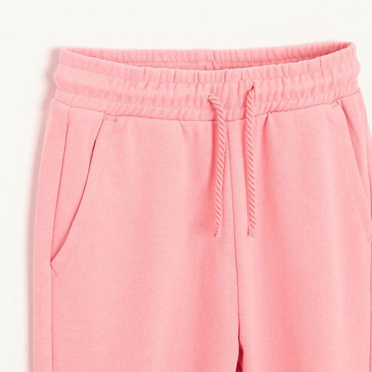 Pink sweatpants