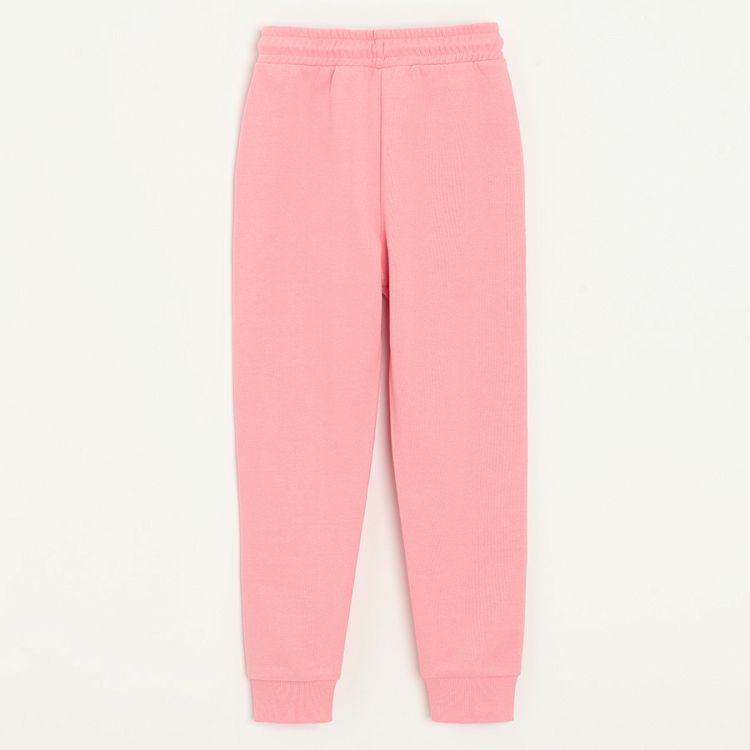 Pink sweatpants