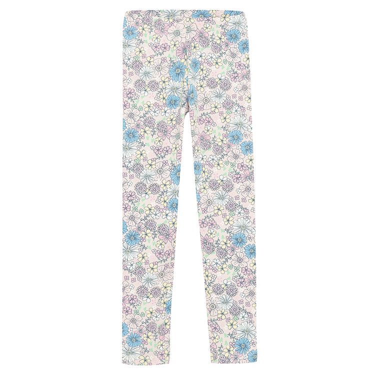 Floral leggings