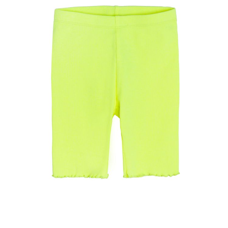 Yellow fluo leggings