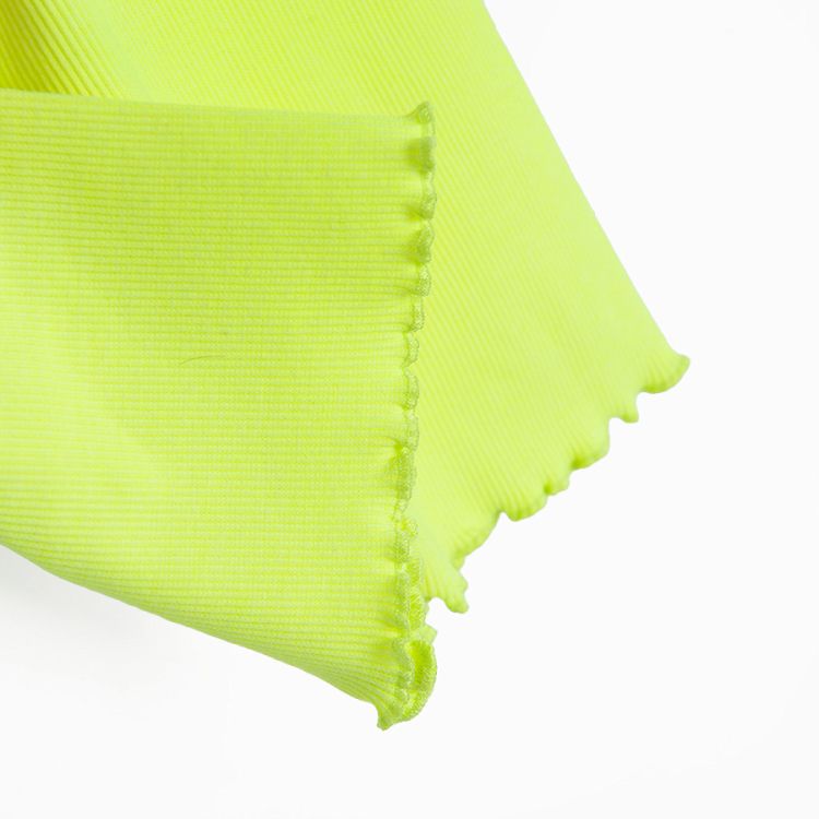 Yellow fluo leggings