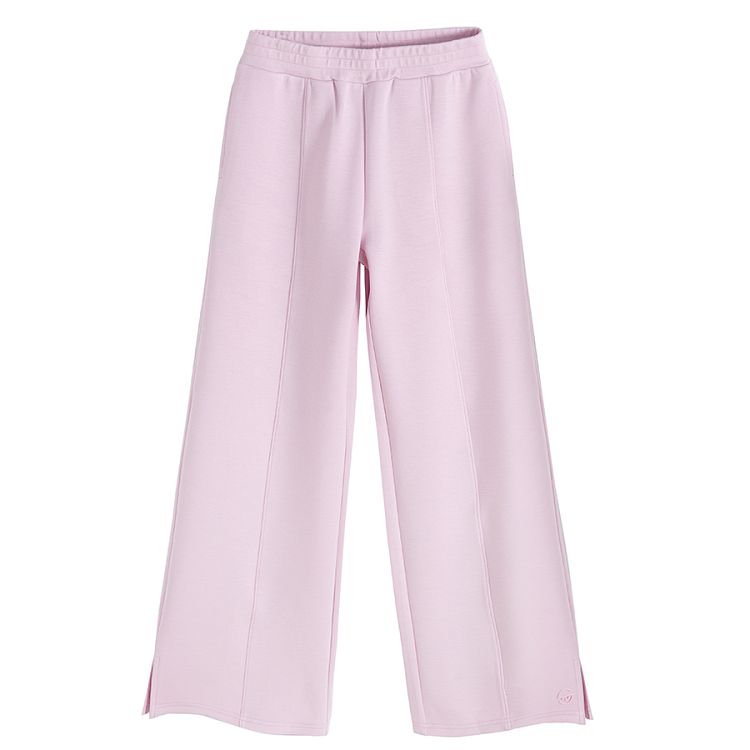 Light pink jogging pants