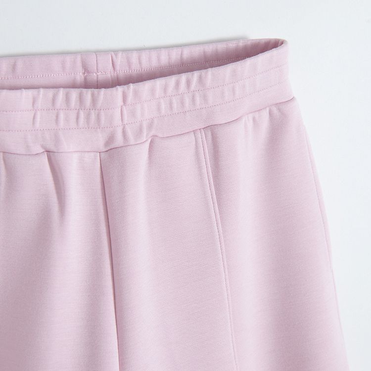 Light pink jogging pants