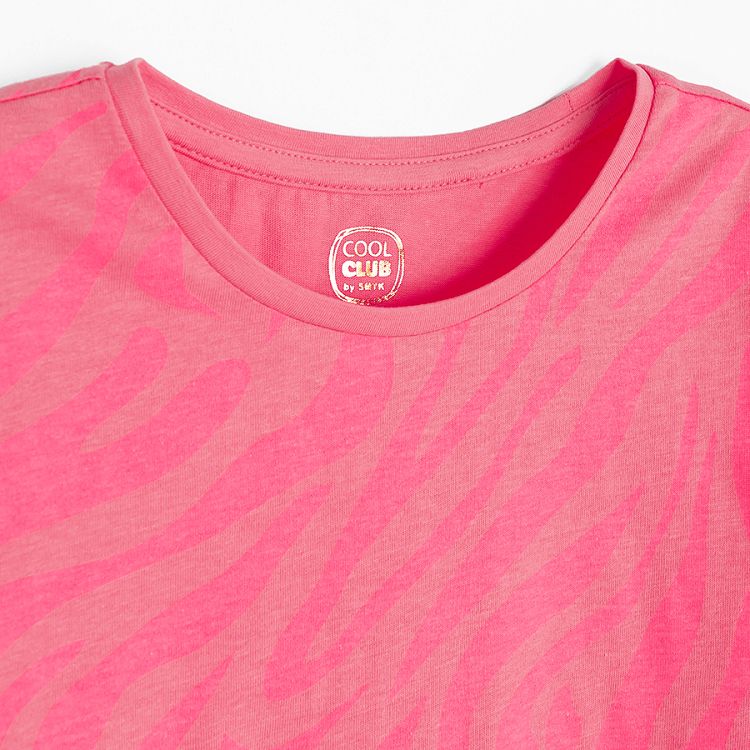 Red and pink T-shirt