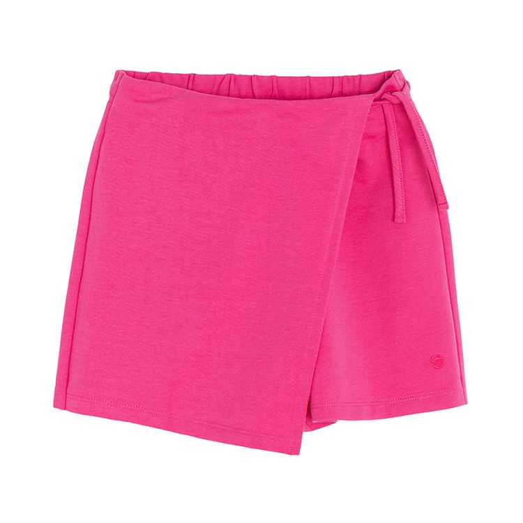 Fucshia skirt shorts