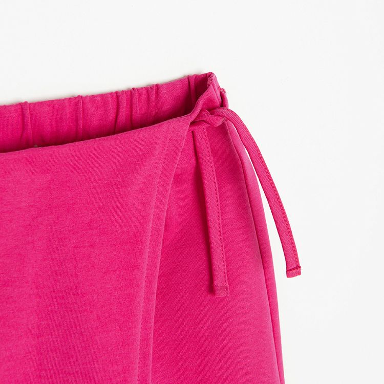 Fucshia skirt shorts